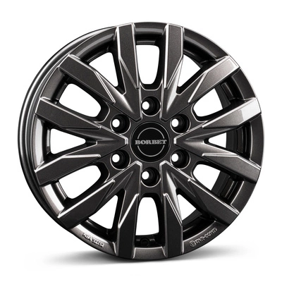 Felgi Borbet CW6 6x120 6.5x17 ET50 Mistral Anthracite Glossy Polished