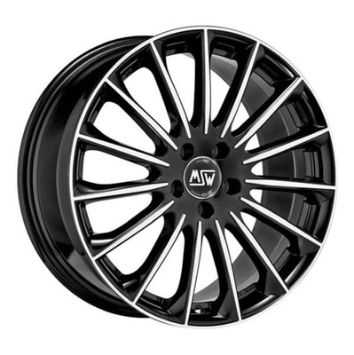 FELGI MSW 30 5x112 9x19 ET44 Gloss Black Full Polished