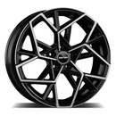 Felgi GMP Italia CARTESIO 5x108 7x17 ET42 Black Diamond