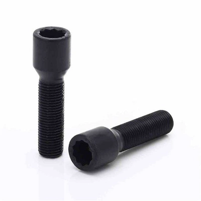 Zestaw 10 szt. Śrub BLACK torx 45mm 12x1,5 + Klucz