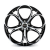 FELGI AVUS AC-520 5x110 8.5x20 ET31 Black Polished