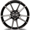 FELGI CARBONADO EXCELLENT 5x112 8.5x19 ET45 Black Front Polished