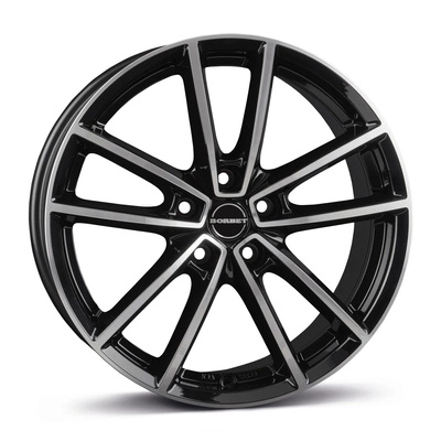 Felgi Borbet W 5x112 8x19 ET44 Black Polished Glossy