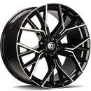Felgi Carbonado FAST 5x112 8x19 ET25 Black Front Polished