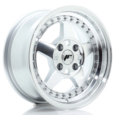 Felgi Japan Racing JR6 15x7 ET35 4x100 Silver Machined Face