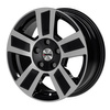 FELGI AUTEC TIGRIS 5x112 6x15 ET30 Black Polished