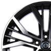 FELGI CARBONADO POWER 5x112 7.5x17 ET42 Black Front Polished