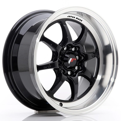FELGI JAPAN RACING TF2 15x7.5 ET10 4x100/114 Gloss Black