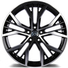FELGI CARBONADO POWER 5x112 7.5x17 ET42 Black Front Polished