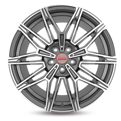 FELGI MAM B3 5x112 8.5x19 ET45 PALLADIUM FRONT POLISH