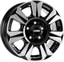 Felgi CMS C31 5x130 7.5x18 ET60 Gloss Black Polished