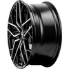 Felgi Brock B44 5x108 8x18 ET42 Glossy Black Polished