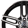 FELGI CARBONADO WAY 5x112 8x18 ET45 Black Front Polished