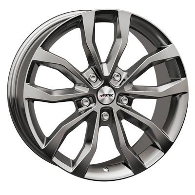 Felgi Autec Uteca 5x114.3 9.5x19 ET45 Titanium Silver