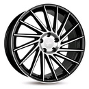 FELGI KESKIN KT17 5x108 8.5x19 ET45 Black Front Polish