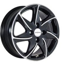 FELGI RONAL R51 4x108 7x16 ET25 Jetblack Front Diamond Cut