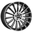 Felgi Carmani 17 FRITZ 5x112 9.5x20 ET50 Black Polish