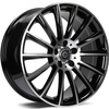 FELGI CARBONADO PERFORMANCE 5x112 8x17 ET35 Black Front Polished