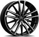 FELGI GMP ITALIA SPARTA 5x114.3 10.5x22 ET43 Black Diamond