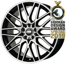 FELGI CMS C25 5x108 7x17 ET50 Diamond Black Gloss