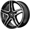 Felgi RC-Design RCD17 5x112 8x18 ET43 Glossy Black Polished