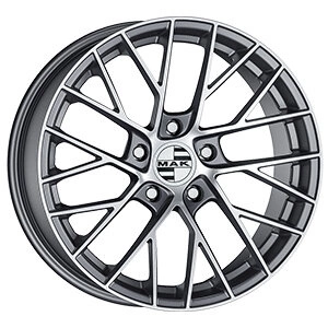 Felgi MAK MONACO 5x130 8.5x20 ET51 Gun Met-Mirror Face