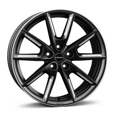 FELGI BORBET LX18 5x112 8x18 ET40 Black Matt Silver Spoke Rim