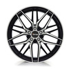 FELGI AVUS AF19 5x112 8x18 ET35 Black Polished Lip