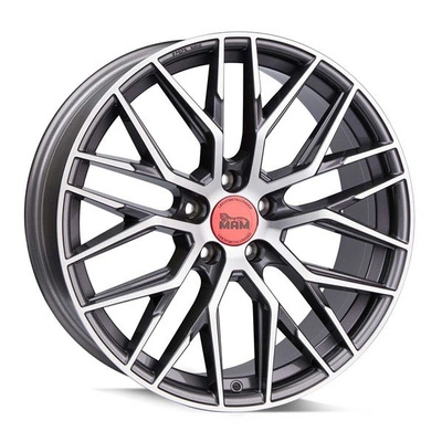 FELGI MAM RS4 7.5x17 5x112 ET45 Palladium Front Polish