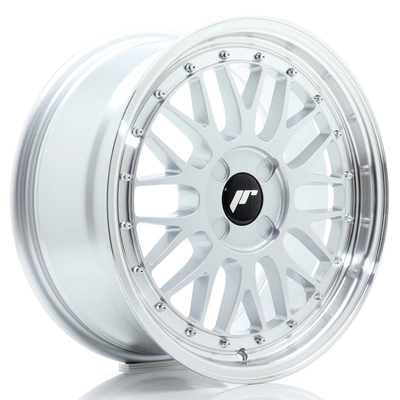 Felgi Japan Racing JR23 17x7.5 ET20-40 4H BLANK Hyper Silver w/Machined Lip