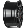 FELGI SEVENTY9 SV-C 5x114.3 8x18 ET40 Black Glossy Red Inner Lip