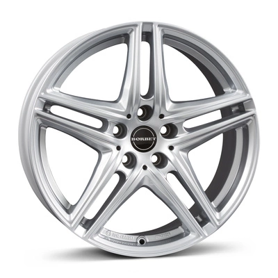 Felgi Borbet XR 5x112 8x18 ET31 Brilliant Silver