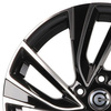 FELGI CARBONADO MONACO 5x112 7.5x17 ET42 Black Front Polished