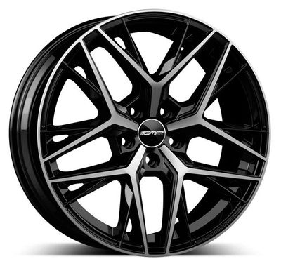 FELGI GMP ITALIA LUNICA 5x114.3 7.5x18 ET35 Black Diamond