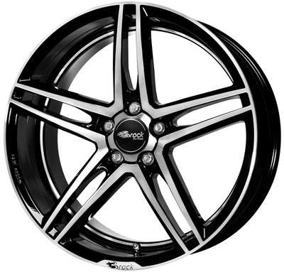 Felgi Brock B33 5x112 8x18 ET35 Glossy Black Polished