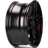FELGI SEVENTY9 SV-A 5x114.3 8x18 ET40 Black Glossy Red Inner Lip