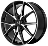 Felgi Brock B40 5x100 8x19 ET39 Glossy Black Polished