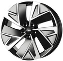 Felgi CMS C32-AERO 5x114.3 7x18 ET45 Diamond Black Gloss