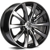 FELGI CARBONADO RAVEN 4x98/100 6x14 ET35 Black Front Polished