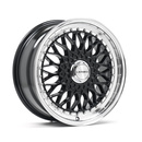 Felgi LENSO BSX 5x108 7x15 ET35 Gloss Black Polished