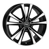 Felgi Rial M12 5x112 8x18 ET43 Diamond Black Front Polished
