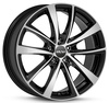 FELGI OXXO VIDORRA 5x112 6.5x16 ET50 Black Polished