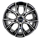 FELGI MAM B4 5x112 8.5x19 ET45 BLACK FRONT POLISH