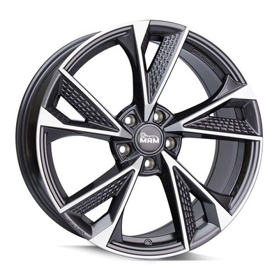 FELGI MAM RS6 5x112 8.5x19 ET45 PALLADIUM FRONT POLISH
