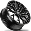 Felgi SEVENTY9 SCF-H 5x112 7.5x17 ET40 Black Front Polished