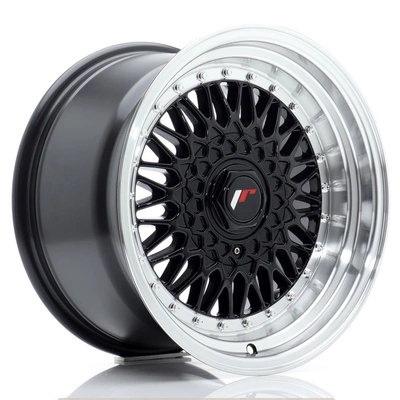 Felgi Japan Racing JR9 16x9 ET20 4x100/108 Gloss Black w/Machined Lip