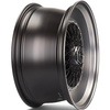 FELGI SEVENTY9 SV-F 4x100/114.3 7x16 ET35 Deep Matt Black Lip Polish