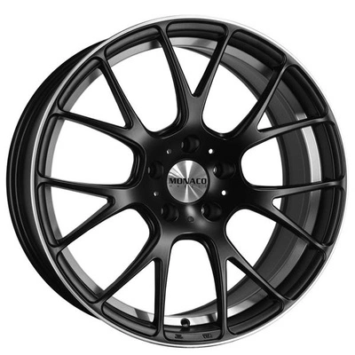 FELGI MONACO MIRABEAU 4x100 7x17 ET37 Matt Black Polished