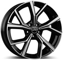 FELGI GMP ITALIA MENTOR 5x100 7x17 ET35 Black Diamond
