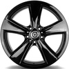 FELGI CARBONADO CONCAVE 5x120 9.5x18 ET14 Black Glossy